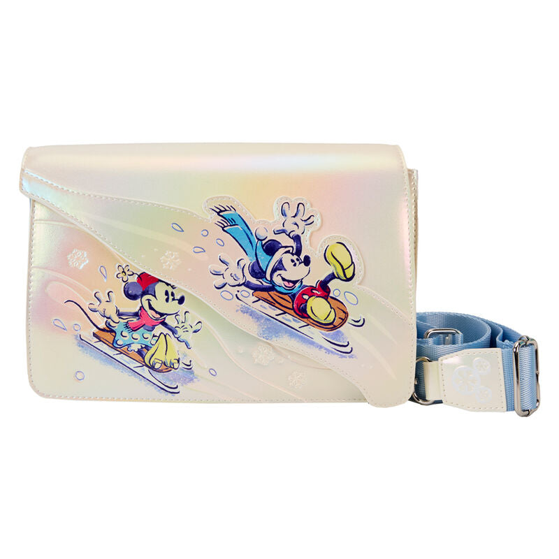 Bandolera Winter Wonderland Mickey and Friends Disney Loungefly LOUNGEFLY