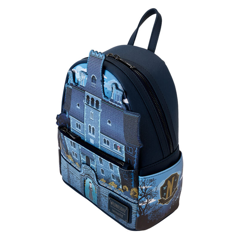 Mochila Nevermore Academy Miercoles Loungefly LOUNGEFLY