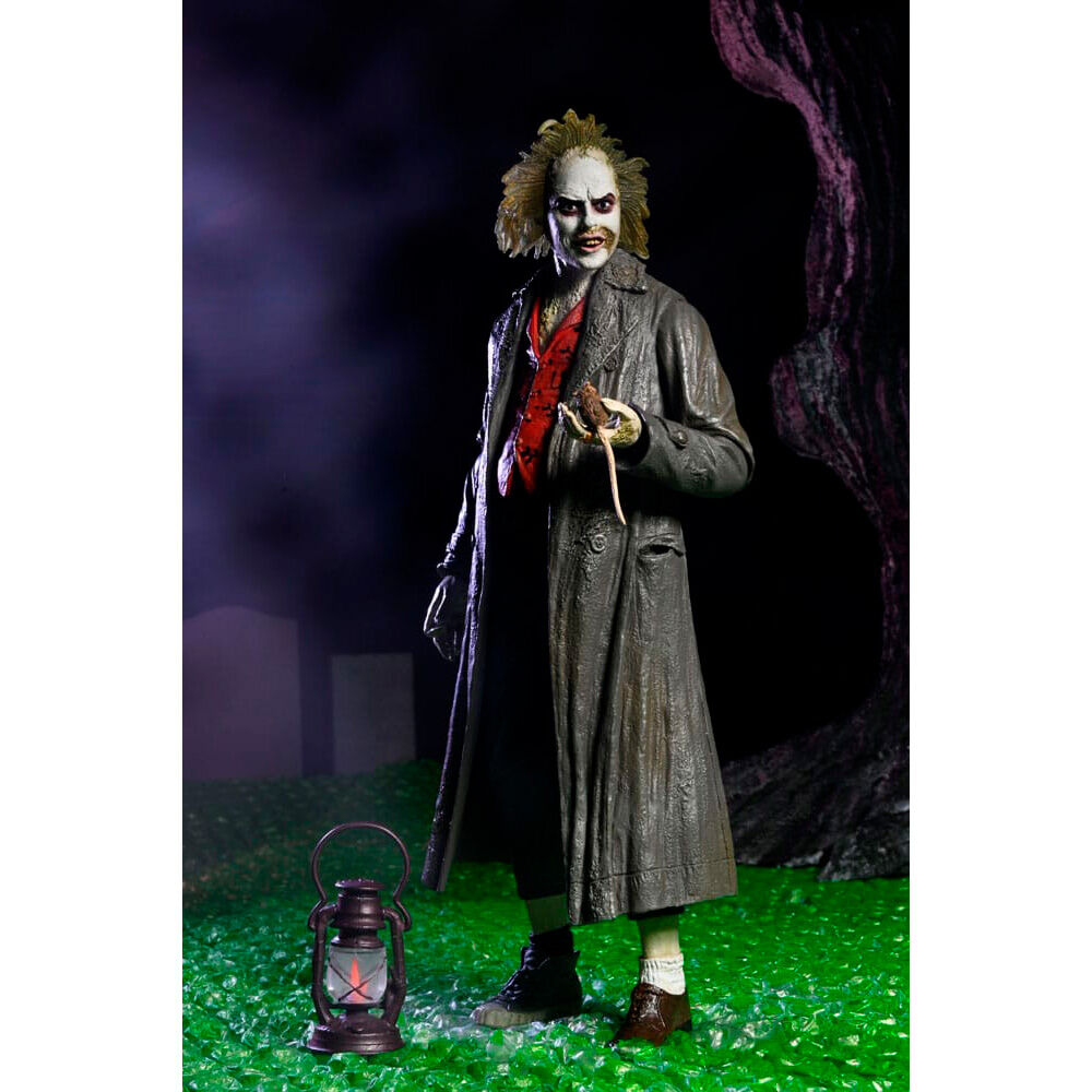 Figura Ultimate Beetlejuice: Tour Guide The Bio-Exorcist Beetlejuice 1988 18cm NECA