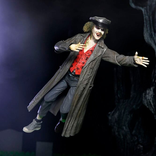 Figura Ultimate Beetlejuice: Tour Guide The Bio-Exorcist Beetlejuice 1988 18cm NECA