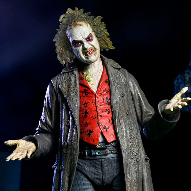 Figura Ultimate Beetlejuice: Tour Guide The Bio-Exorcist Beetlejuice 1988 18cm NECA