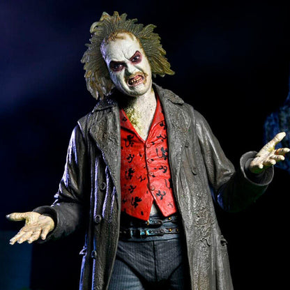 Figura Ultimate Beetlejuice: Tour Guide The Bio-Exorcist Beetlejuice 1988 18cm NECA