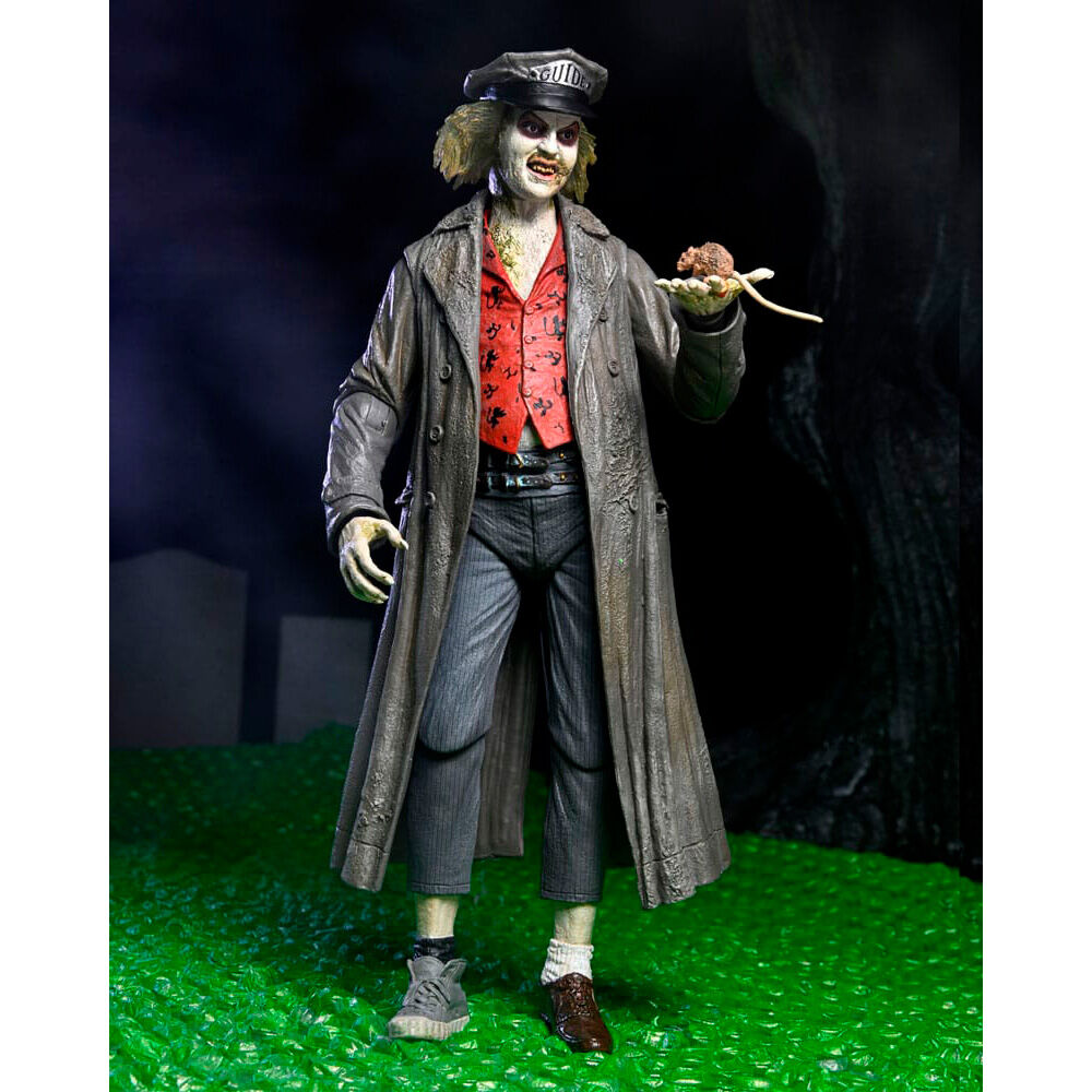 Figura Ultimate Beetlejuice: Tour Guide The Bio-Exorcist Beetlejuice 1988 18cm NECA