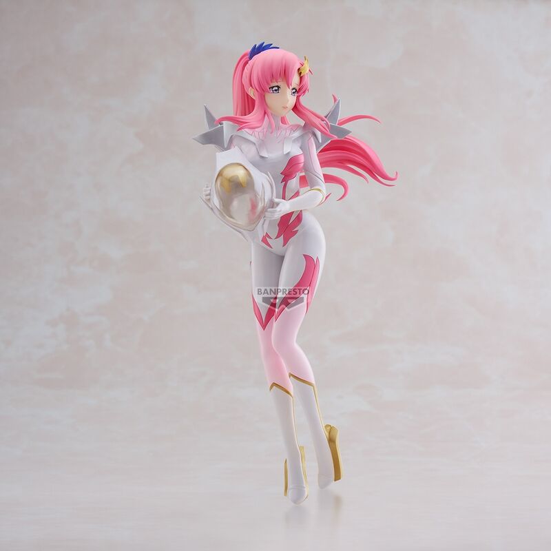 Figura Lacus Clyne Glitter & Glamorous Mobile Suit Gundam 22cm BANPRESTO