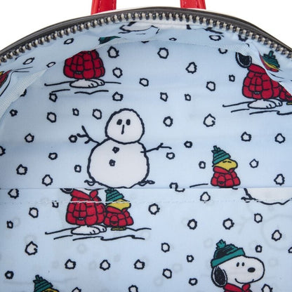 Mochila Holiday Snoopy Loungefly 26cm LOUNGEFLY
