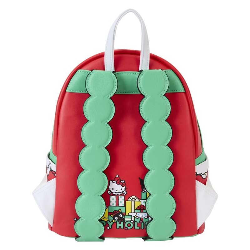 Mochila Christmas Hello Kitty Sanrio Loungefly 26cm LOUNGEFLY