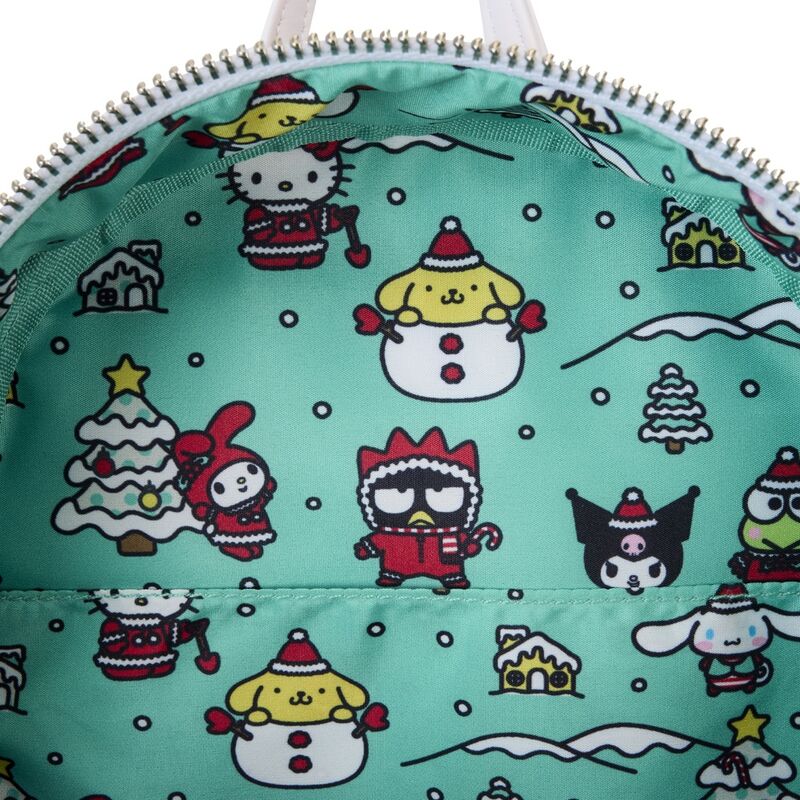 Mochila Christmas Hello Kitty Sanrio Loungefly 26cm LOUNGEFLY