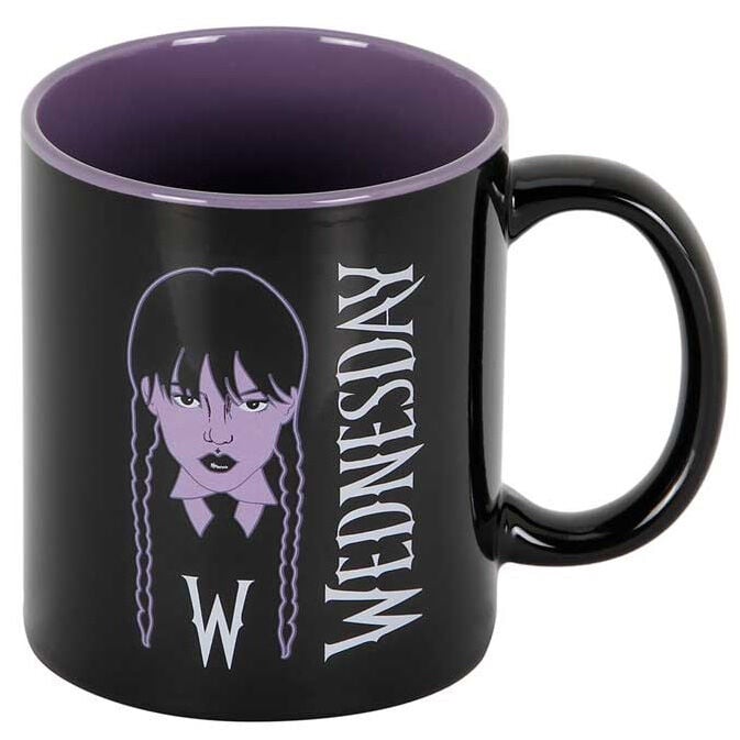 Taza Braid Miercoles KARACTERMANIA