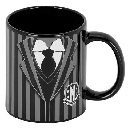 Taza Uniform Miercoles KARACTERMANIA