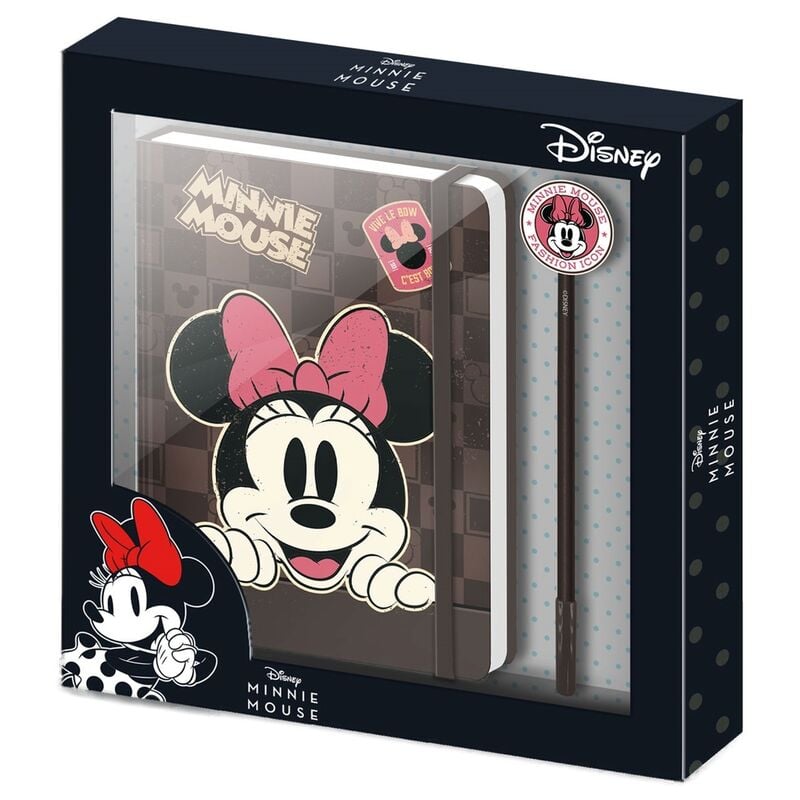Set diario + boligrafo Minnie Disney KARACTERMANIA