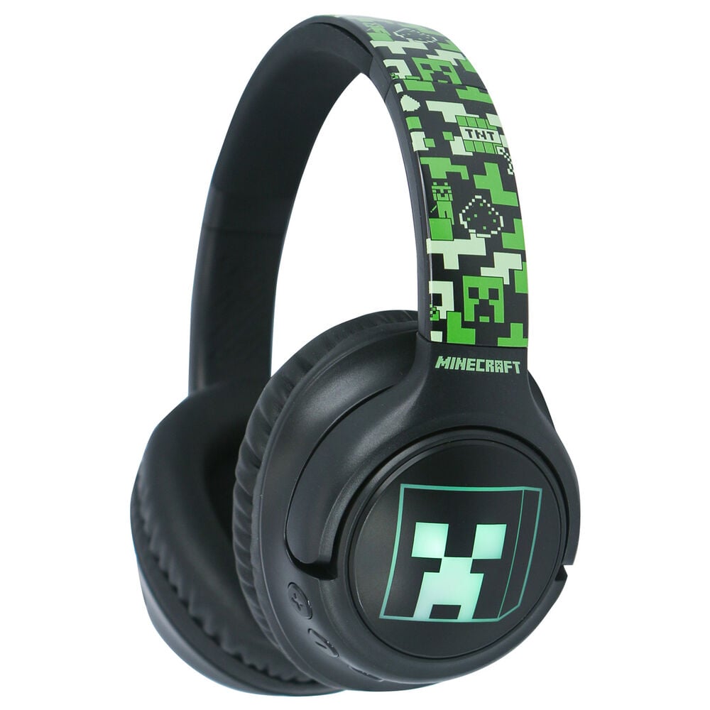 Auriculares inalambricos LED Minecraft OTL TECHNOLOGIES