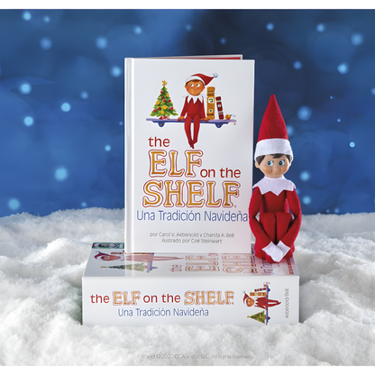 Set Cuento + Muñeco Elfo The Elf On the Shelf español CEFA TOYS