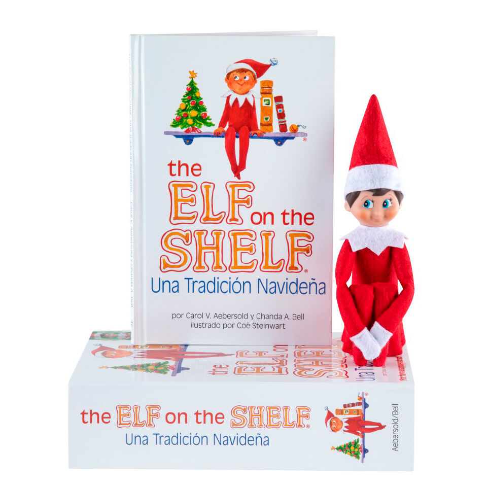 Set Cuento + Muñeco Elfo The Elf On the Shelf español CEFA TOYS