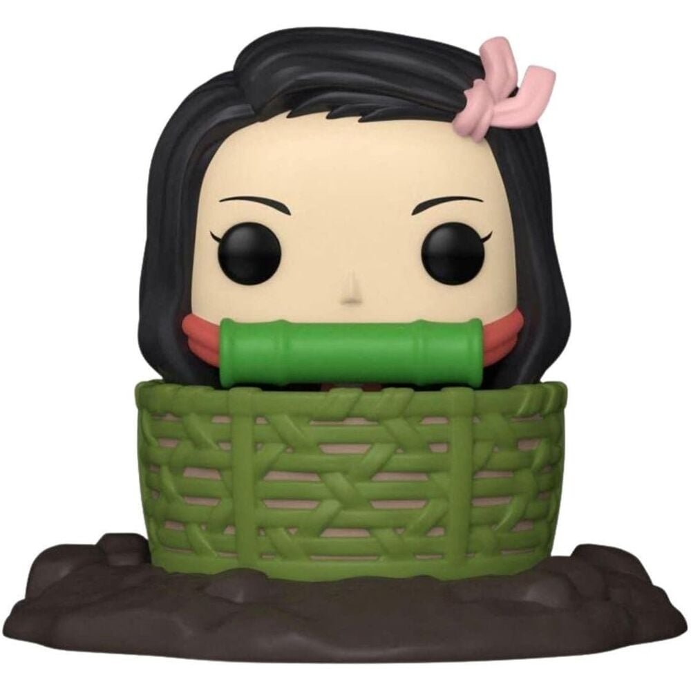 Figura POP Deluxe Demon Slayer Kimetsu no Yaiba Nezuko Kamado in Basket Exclusive FUNKO