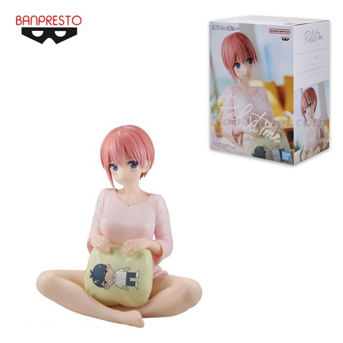 Figura Ichika Nakano Relax time The Quintessential Quintuplets 12cm BANPRESTO