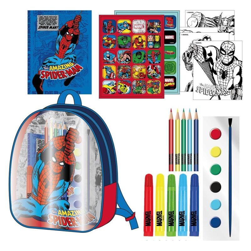 Set papeleria mochila Vengadores Avengers Marvel CERDÁ