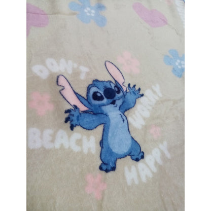 Manta coralina Stitch Disney 110x150cm DISNEY