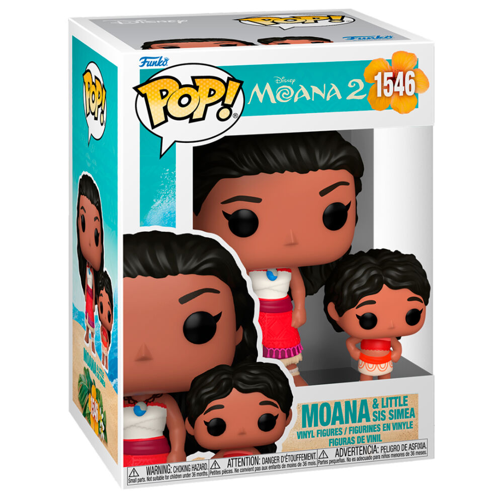 Figura POP Disney Vaiana Moana 2 Moana & Simea FUNKO