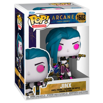 Figura POP League of Legends Arcane Jinx FUNKO