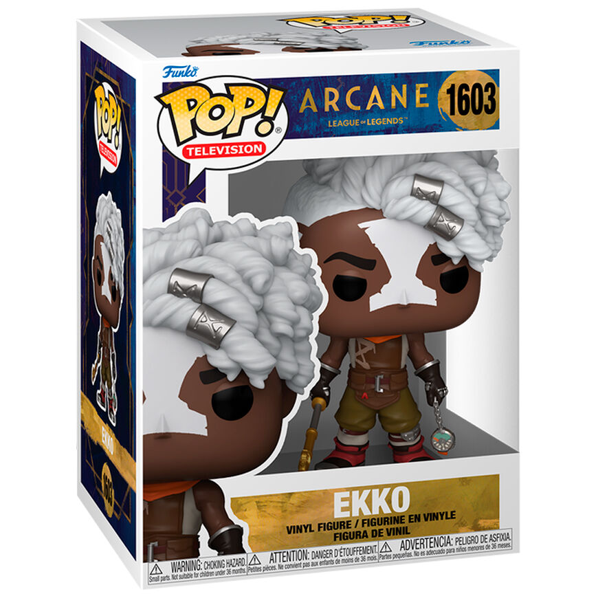 Figura POP League of Legends Arcane Ekko FUNKO