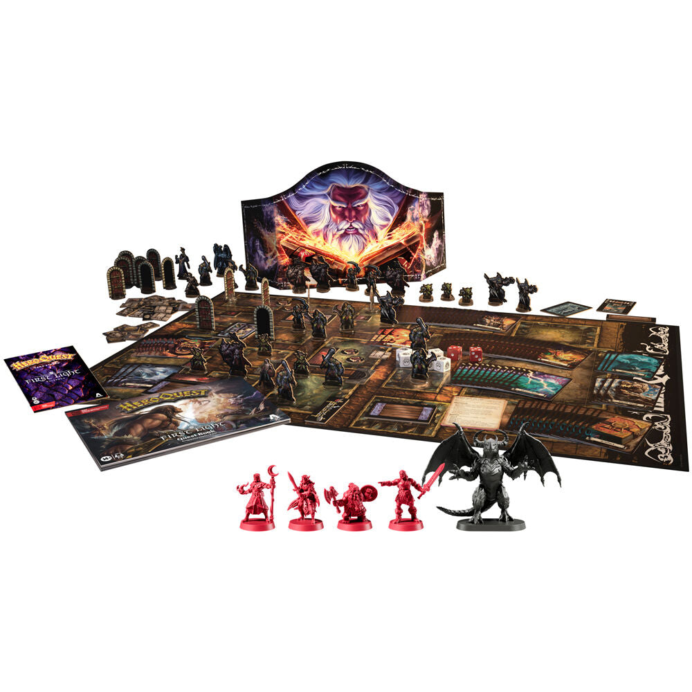 Juego mesa First Light Hero Quest español HASBRO