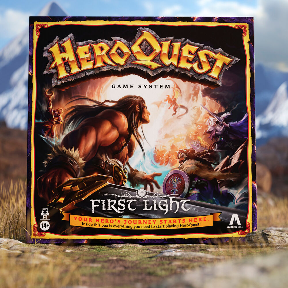 Juego mesa First Light Hero Quest español HASBRO
