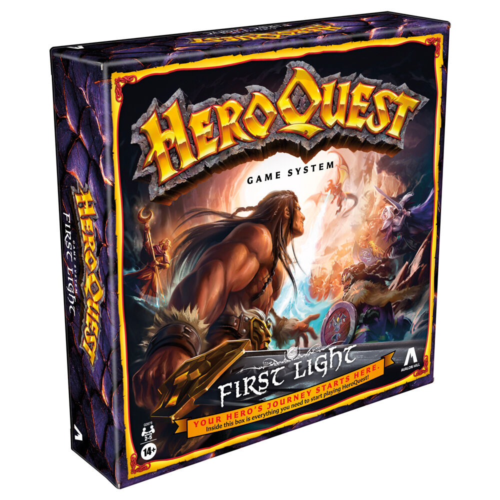 Juego mesa First Light Hero Quest español HASBRO
