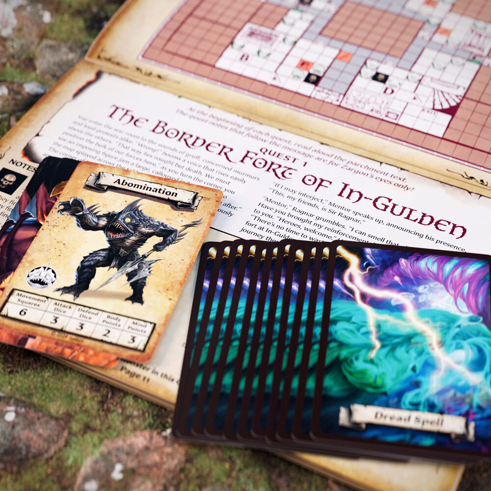 Juego mesa First Light Hero Quest español HASBRO