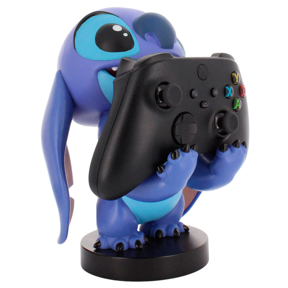 Cable Guy soporte sujecion Smiley Stitch Disney 20cm EXQUISITE GAMING