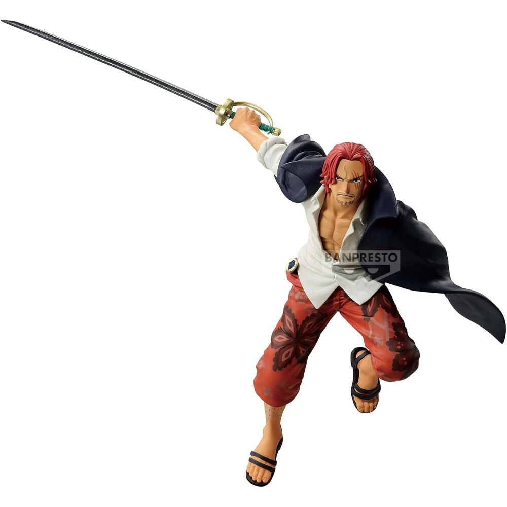Figura Shanks Battle Record Collection One Piece 17cm BANPRESTO