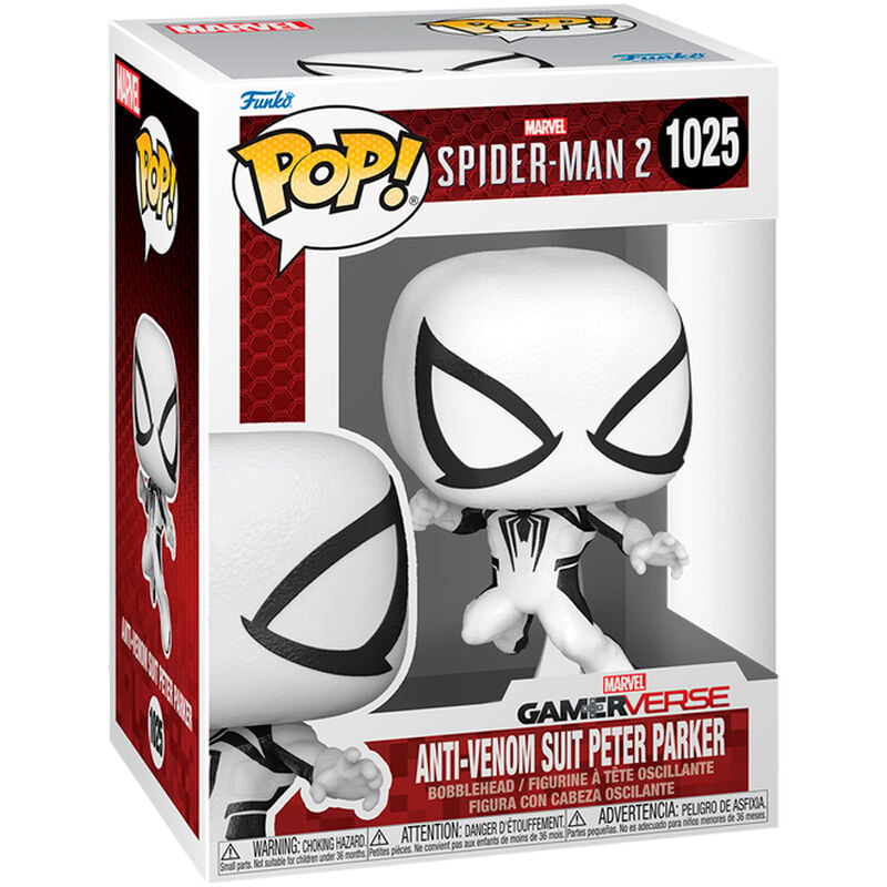 Figura POP Marvel Spider-Man 2 Anti-Venom Suit Peter Parker FUNKO