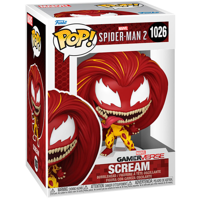 Figura POP Marvel Spider-Man 2 Scream FUNKO