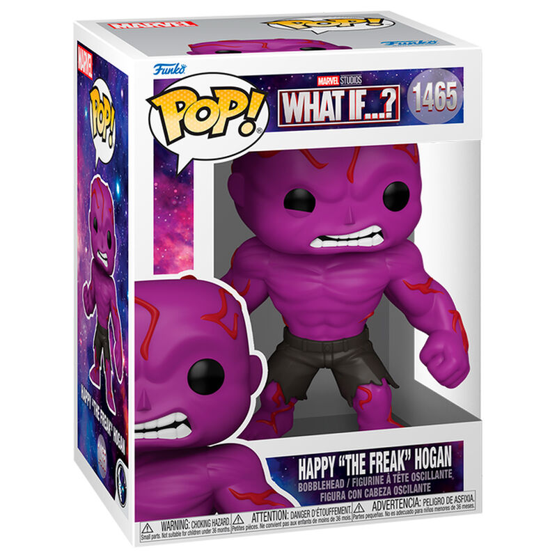 Figura POP Marvel What IF Happy The Freak Hogan FUNKO