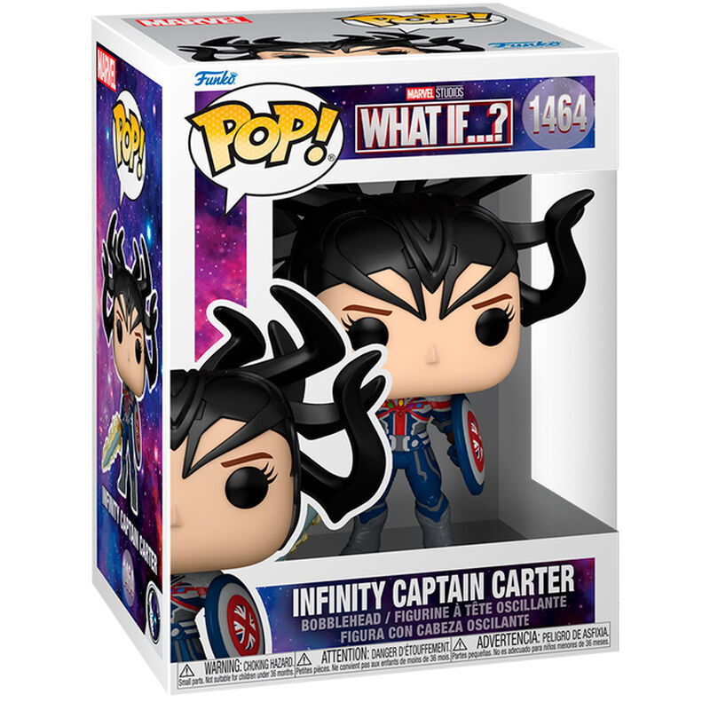 Figura POP Marvel What IF Infinity Captain Carter FUNKO