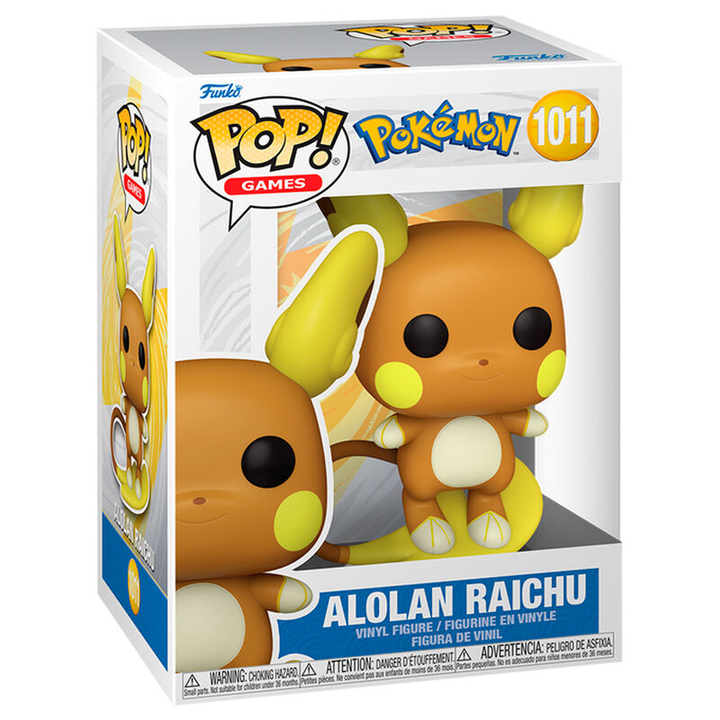 Figura POP Pokemon Alolan Raichu FUNKO
