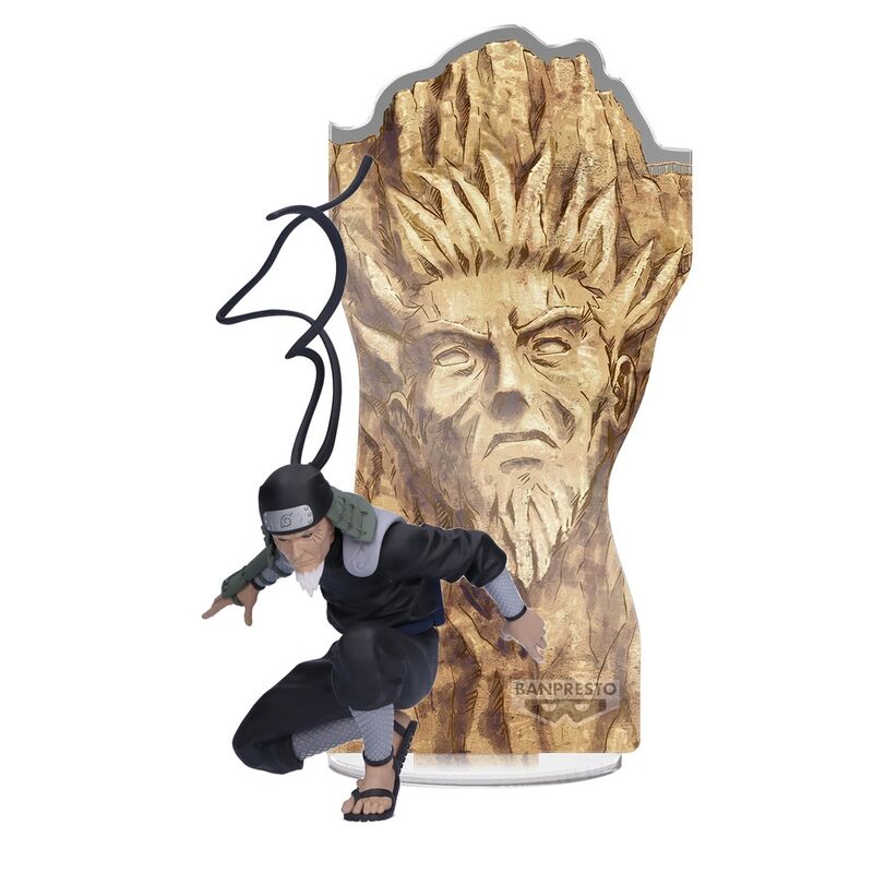Figura Sarutobi Hiruzen Panel Spectable Naruto Shippuden 18cm BANPRESTO