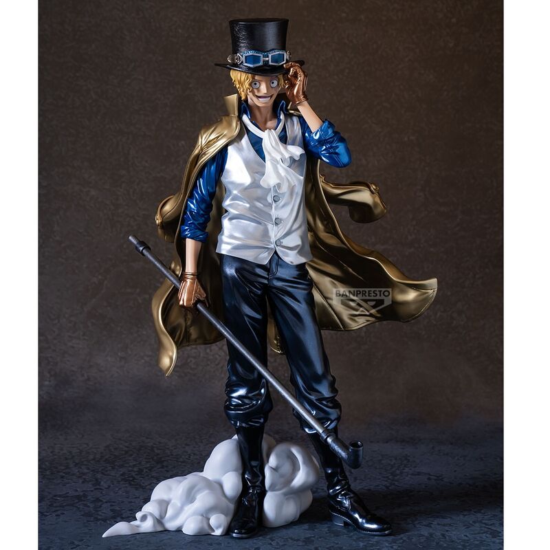 Figura Sabo The Metallic One Piece 30cm BANPRESTO