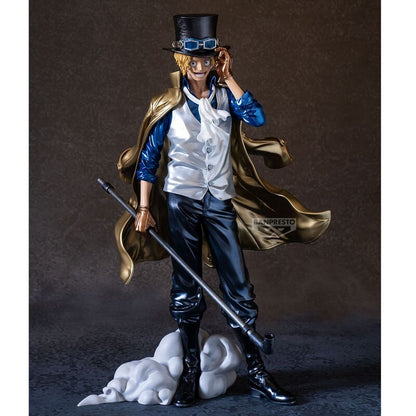 Figura Sabo The Metallic One Piece 30cm BANPRESTO