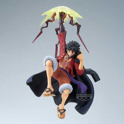 Figura Monkey D Luffy Battle Record One Piece 15cm BANPRESTO