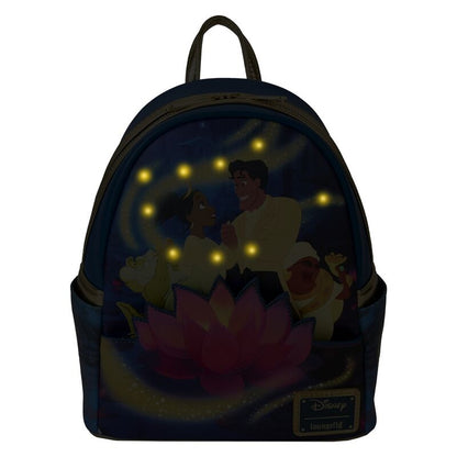 Mochila 15th Anniversary Tiana y El Sapo Disney Loungefly 26cm LOUNGEFLY