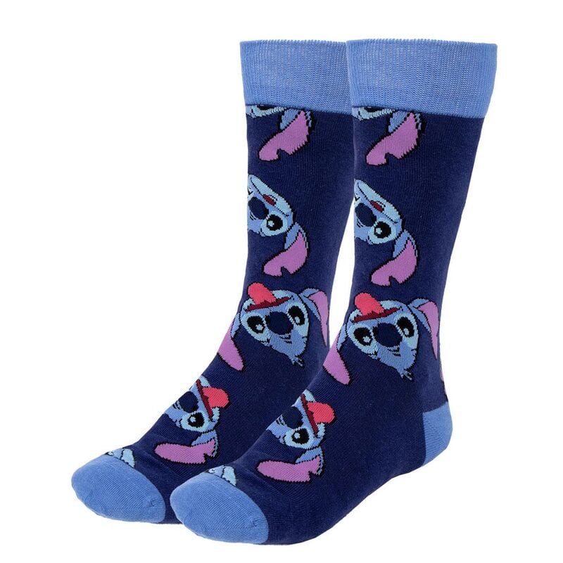 Set 3 calcetines Stitch Disney adulto surtido CERDÁ