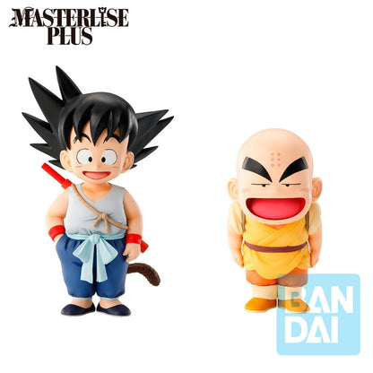 Figura Ichibansho Son Goku & Krillin Training Section Dragon Ball 13cm BANPRESTO