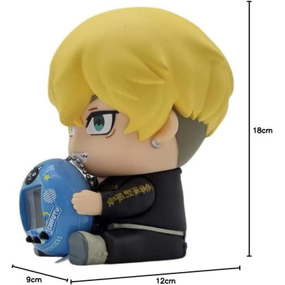 Figura soporte Chifuyu + Tamagotchi Hugmy Tokyo Revengers BANDAI