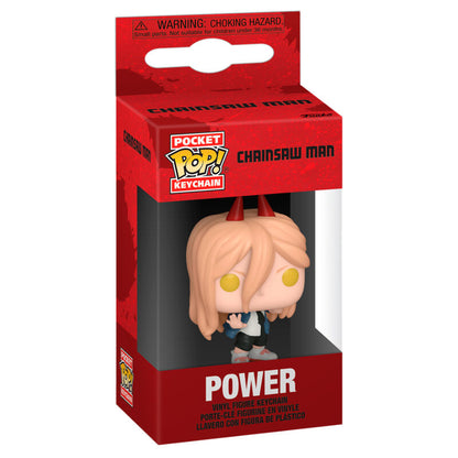 Llavero Pocket POP Chainsaw Man Power FUNKO