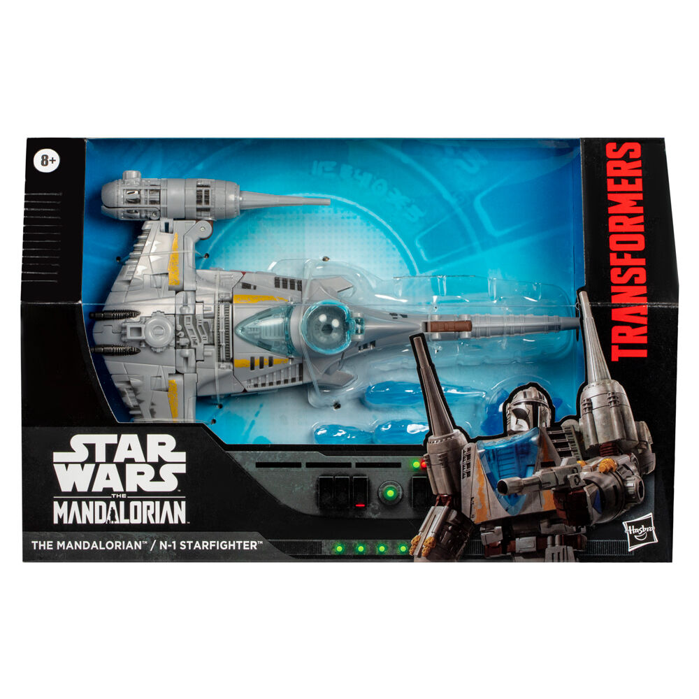 Figura N-1 Starfighter The Mandalorian Star Wars Transformers 19cm HASBRO