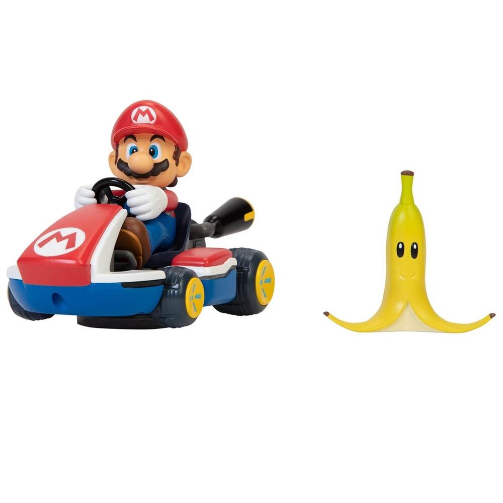 Figura Mario Kart megagiros Mario Kart 6,5cm JAKKS PACIFIC