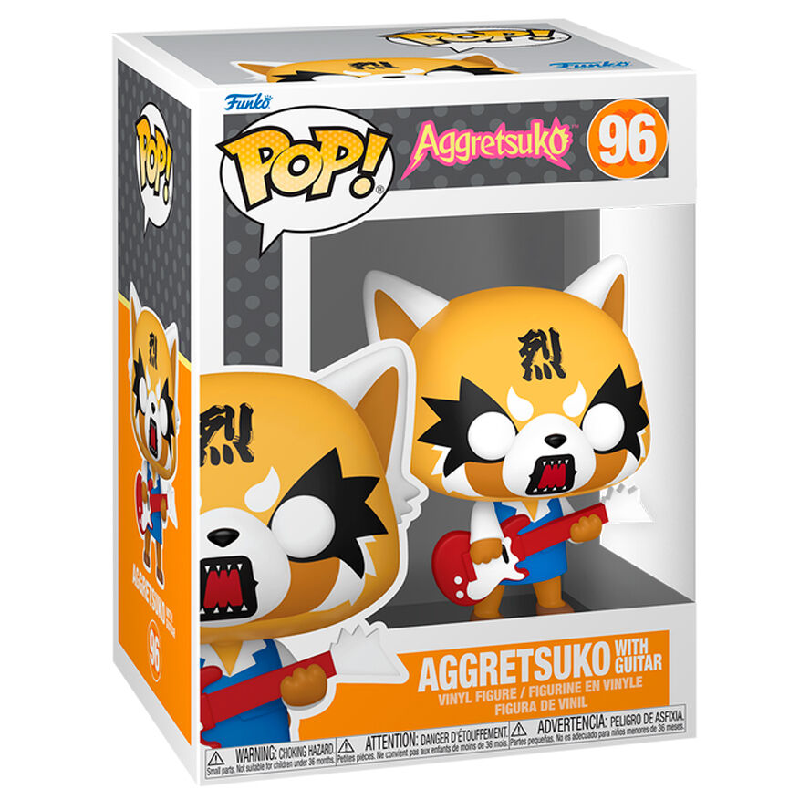 Figura POP Aggretsuko - Aggretsuko with Guitar FUNKO
