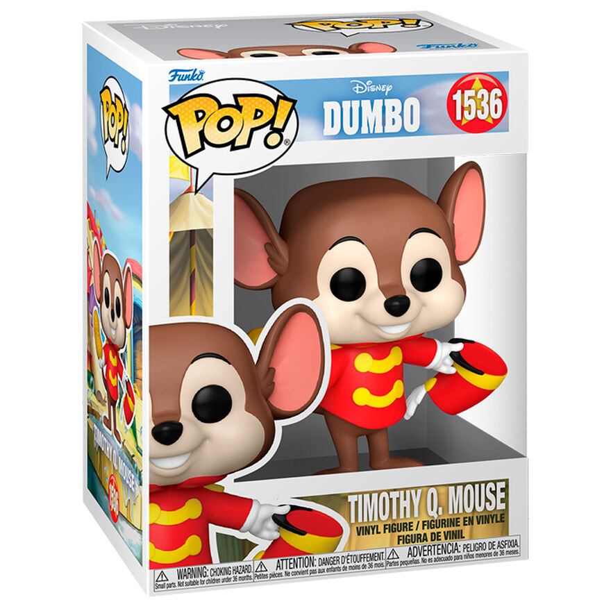 Figura POP Disney Dumbo Timothy Q Mouse FUNKO