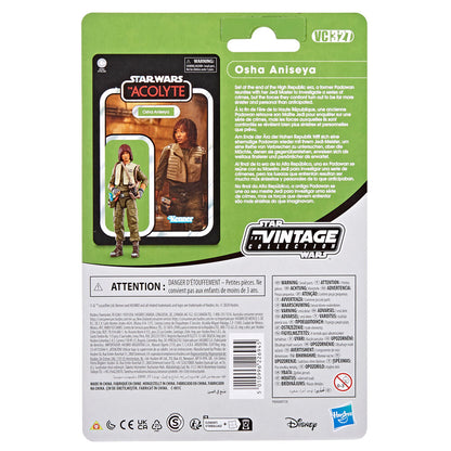 Figura Osha Aniseya The Acolyte Star Wars 9,5cm HASBRO