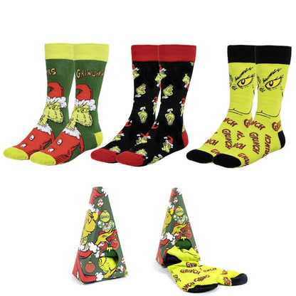 Set 3 calcetines Grinch CERDÁ